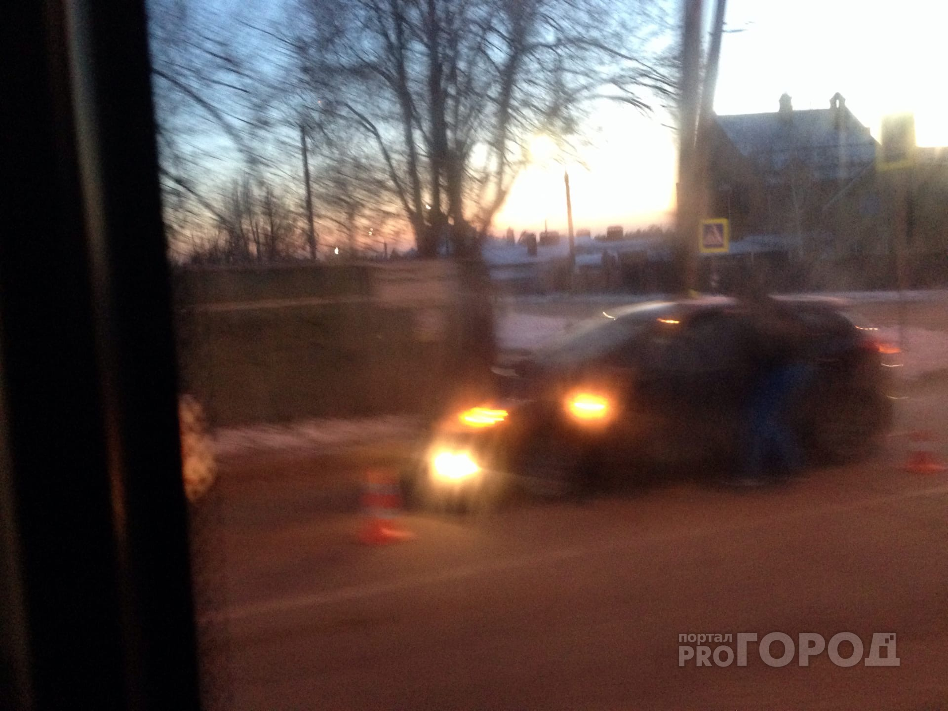 Две машины столкнулись в Йошкар-Оле