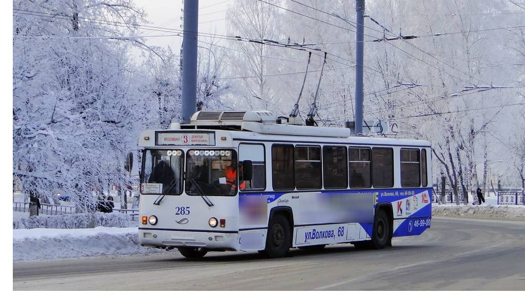 Стало известно, как будут ездить троллейбусы в Новый год в Йошкар-Оле