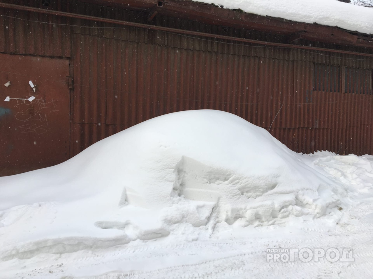 Бизнес по-русски: житель Йошкар-Олы выставил на продажу снег