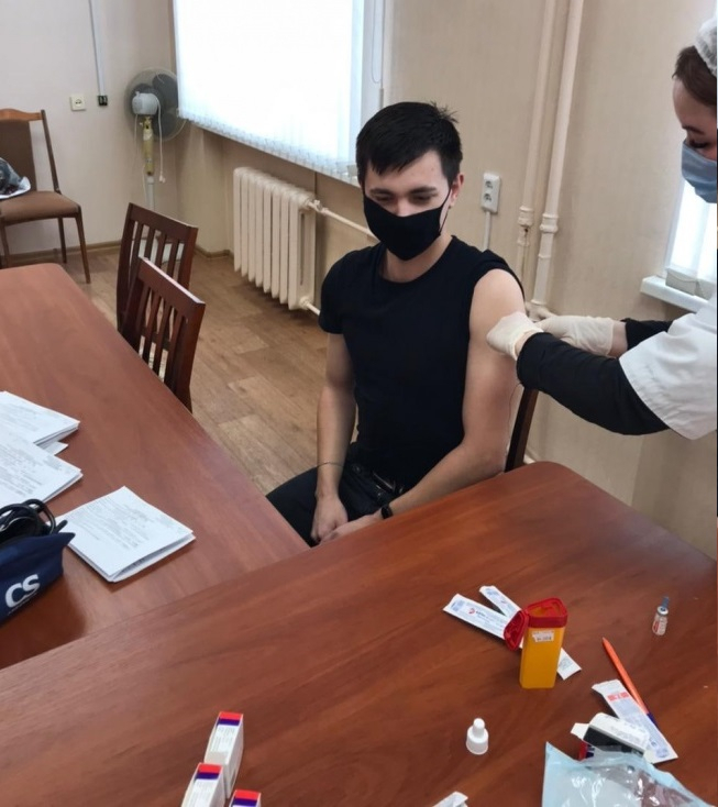 Сотрудники мэрии Йошкар-Олы сделали вторую прививку от Covid-19