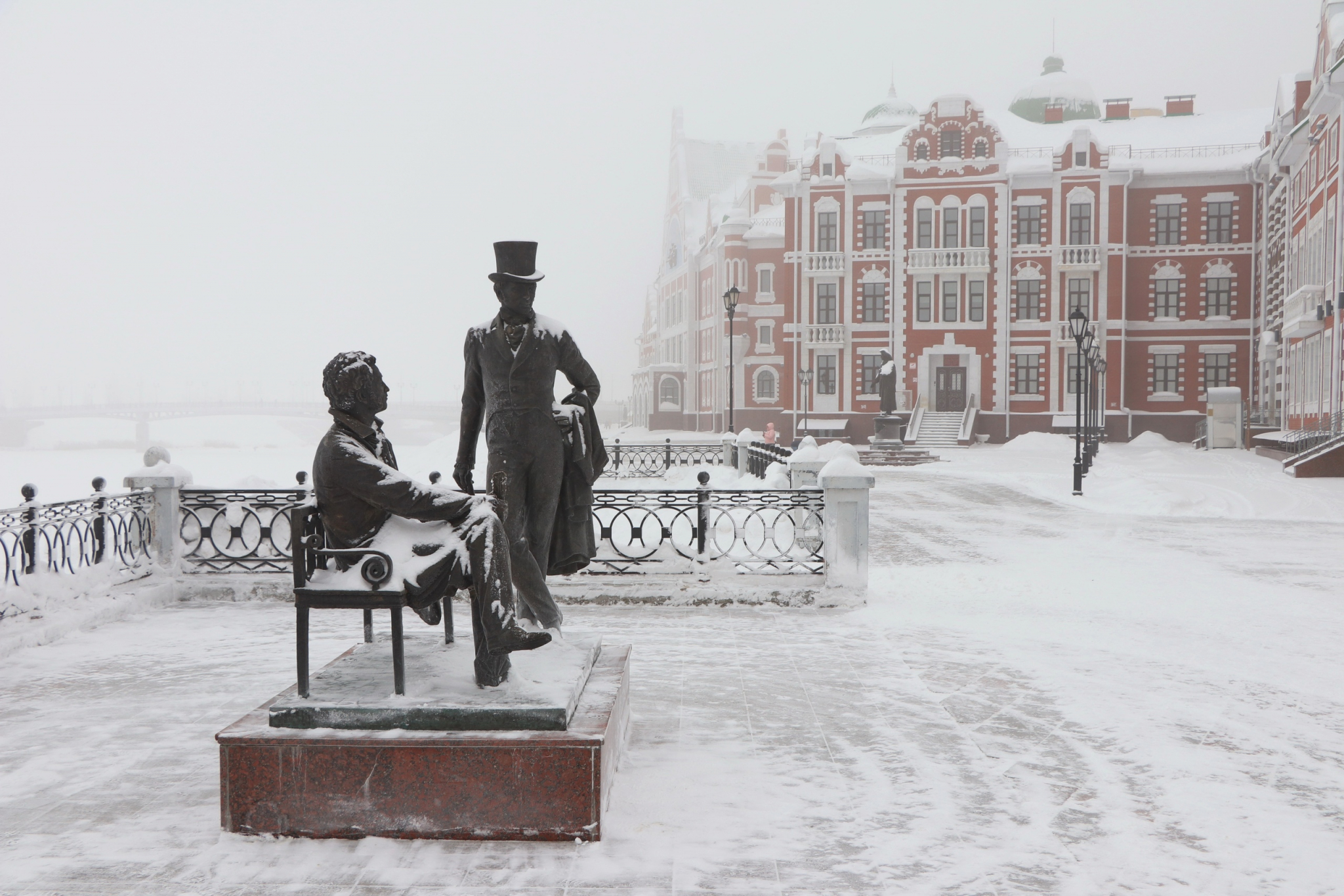 В Йошкар-Олу придет теплый ветер, принеся с собой небольшой снегопад