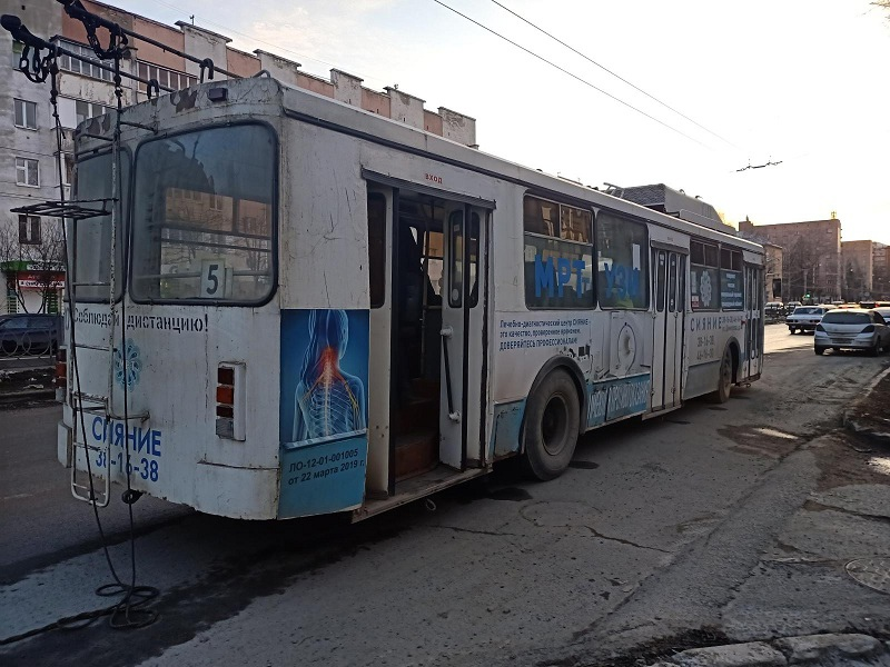 В Йошкар-Оле пенсионер пострадал в результате ДТП с троллейбусом