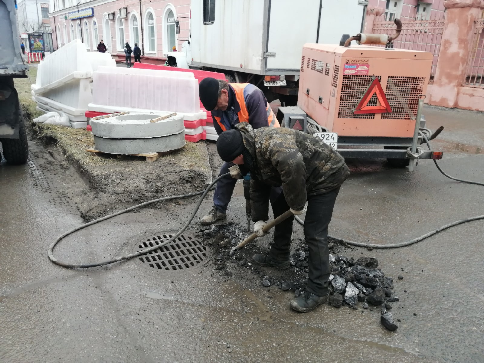 На одной из улиц Йошкар-Олы обновят систему водоотведения
