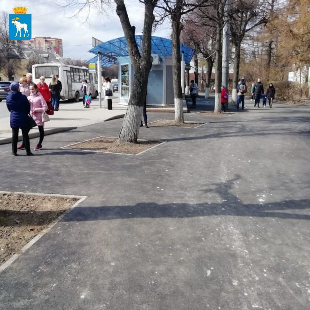 "Наконец-то дождались!": в Йошкар-Оле отремонтировали тротуар на "Ленинском"