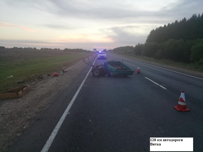 VW против мотоблока: столкновение оказалось неизбежно в Марий Эл