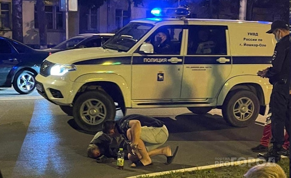 В центре Йошкар-Олы сбили человека на пешеходном переходе