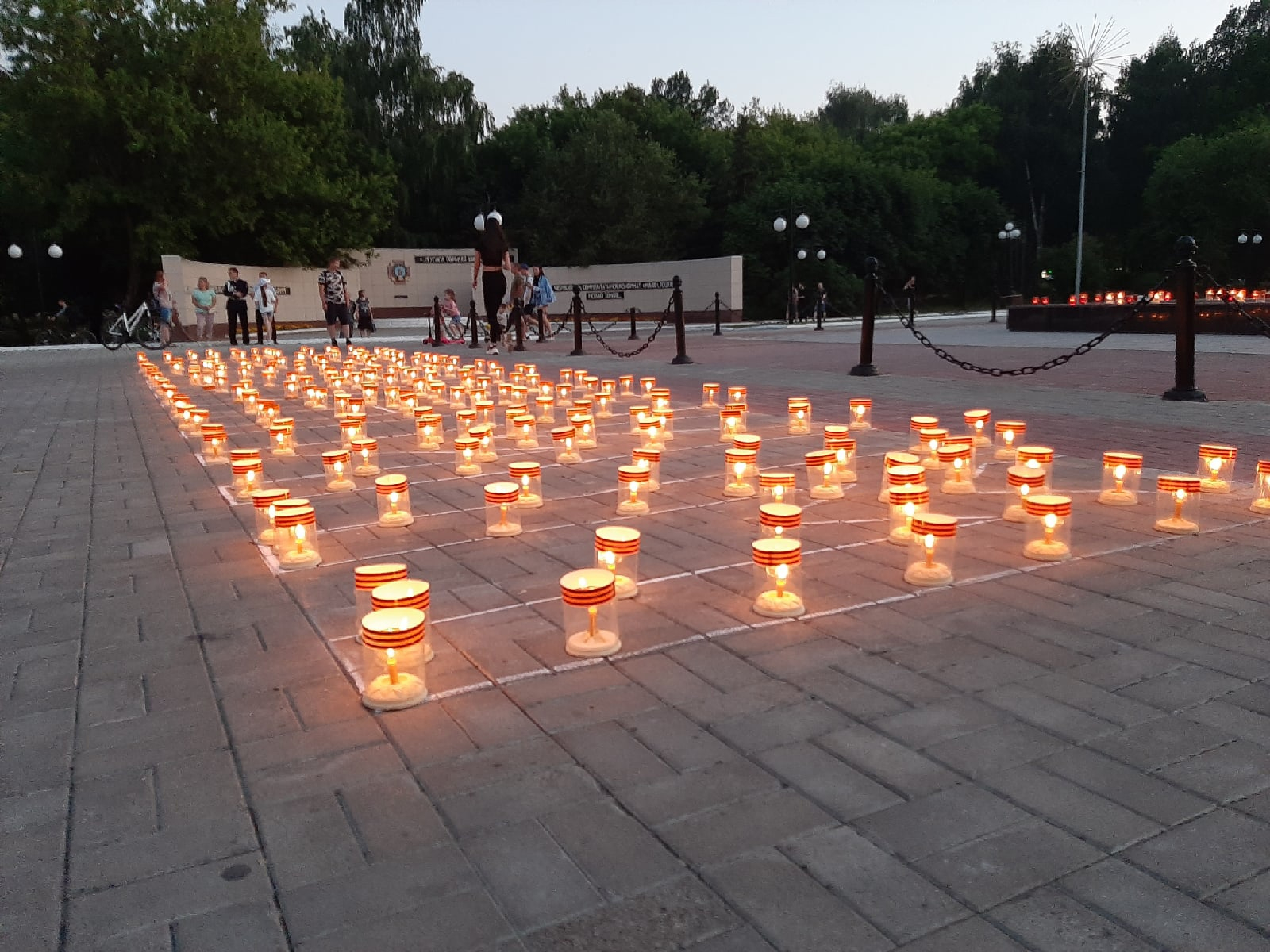 В Йошкар-Оле зажгли свечи в память о начале Великой Отечественной войны