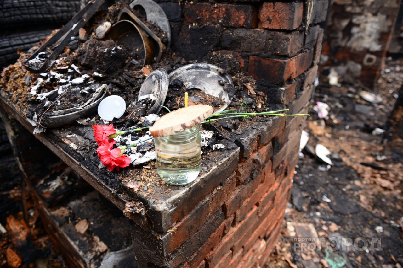 Пожарные нашли в сгоревшем доме тело жителя Марий Эл