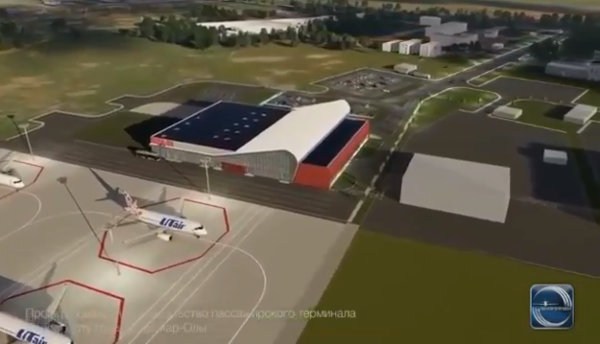 «Выглядит круто»: появилось видео проекта нового аэропорта Йошкар-Олы