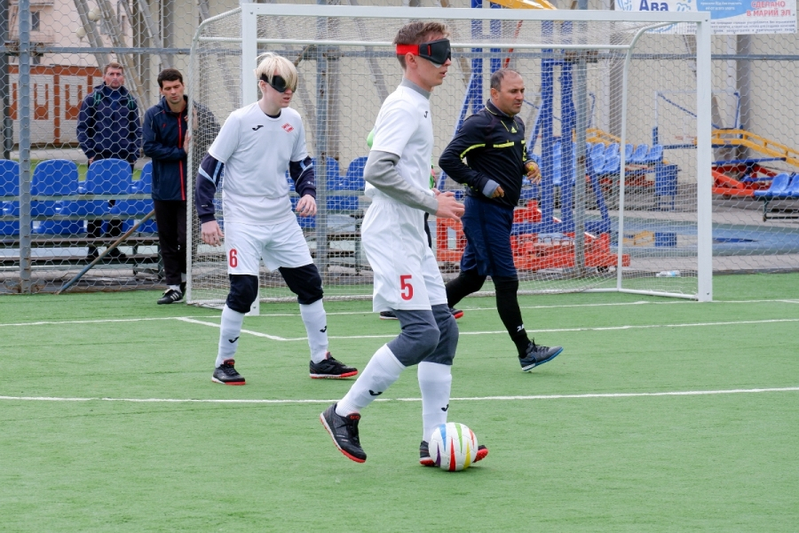 Сборная Марий Эл стала призёрам всероссийского первенства мини-футбола слепых