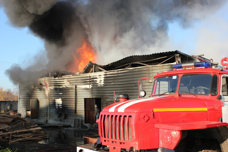 В Волжске произошел пожар на улице Байдукова