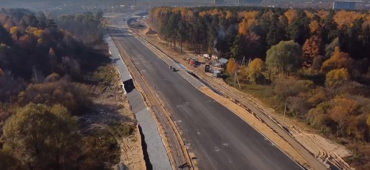 Появились кадры строительства новой магистральной улицы в Йошкар-Оле