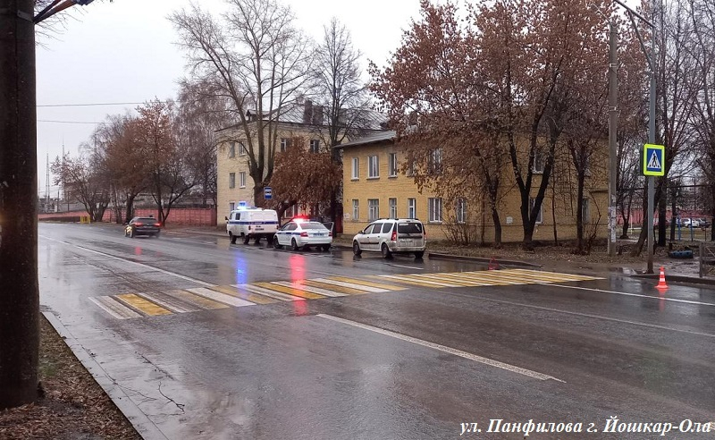 В Йошкар-Оле немолодой водитель сбил ровесника на Панфилова