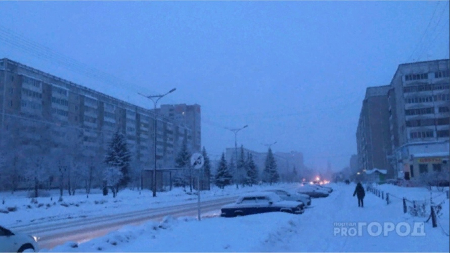 «Снежинки падают, падают к нам в руки»: в Йошкар-Оле вновь снегопад