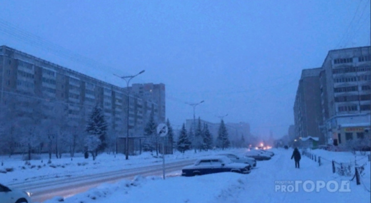 Снова вечер, снова снег: зима закрепляется в Йошкар-Оле