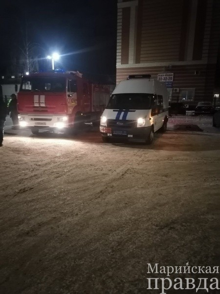 В Йошкар-Оле жителей одного из домов эвакуировали из-за возможного минирования