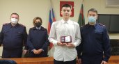 «Страна должна знать героев»: 14-летний йошкаролинец, спасший подростка, получил медаль