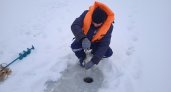 «Теперь рыбачьте»: спасатели Марий Эл провели замеры толщины льда 