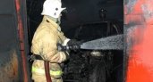  В одном из гаражей деревни Мари-Кугунур загорелся автомобиль