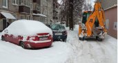 За прошедшие сутки в Йошкар-Оле от снега очистили 135 дворов 