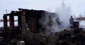 В Марий Эл огонь уничтожил жилой дом и баню