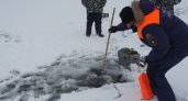 Стала известна толщина льда на Малой Кокшаге в Йошкар-Оле