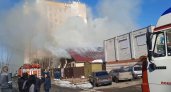 В Йошкар-Оле загорелся дом из-за аварийного режима работы электросети