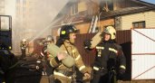 В Йошкар-Оле пожарные отстояли жилой дом 