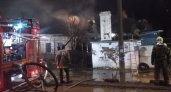 В Йошкар-Оле на улице Кошевого вспыхнул дом: есть пострадавшие