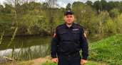 В Марий Эл полицейский спас тонущего в реке рыбака
