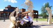 Житель Марий Эл стал лучшим на фестивале деревянных скульптур