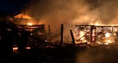 В Моркинском районе огонь уничтожил частное хозяйство, есть погибший
