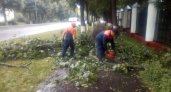 В Йошкар-Оле устраняют последствия грозы