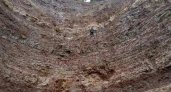 В Марий Эл неизвестные спустились до дна высохшего Морского глаза