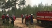 На границе Нижегородской области и Марий Эл борются с лесным пожаром