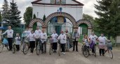 В Волжском районе верующие велосипедисты преодолели 34 км