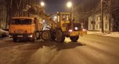 Коммунальные службы в Йошкар-Оле устраняют последствия снегопада