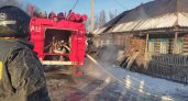 В Советском районе сгорел сарай, есть пострадавшие 