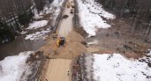 В Марий Эл восстановили движение на размытой дороге