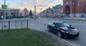 В Йошкар-Оле подросток на Honda сбил самокатчика на пешеходном переходе