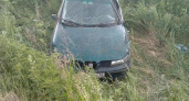 Seat Toledo разогнался и улетел в кювет в Медведевском районе