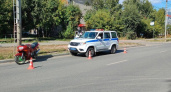 В Йошкар-Оле мотоциклист, пытаясь избежать ДТП, не справился с управлением при экстренном торможении