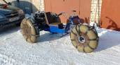 Йокаролинцы собрали пневмоход и квадроцикл из мотороллера и офисного кресла и продают в интернете