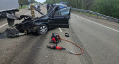 Один человек погиб, двое в больнице: три автомобиля столкнулись на трассе в Звениговском районе