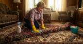 Ковер становится настолько чистым, что жалко наступать: убираю всю грязь за несколько минут — поможет всего одна деталь