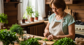 Зелень больше не морожу и не сушу на зиму: готовлю из укропа, петрушки и чеснока ароматную приправу, хранится годами