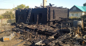 Дом выгорел дотла в деревне Мари-Турекского района, пока хозяев не было дома