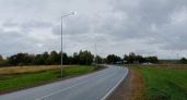 В Виловатово зажгли новые фонари на участке федеральной дороги