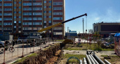 В Йошкар-Оле проводят 200-метровую теплосеть к детской больнице