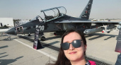 Уроженка Марий Эл увидела новейшие истребители на крупнейшей выставке в Дубае